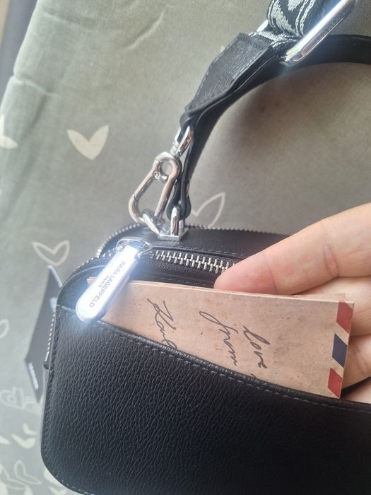 Oryginalna Torebka KARL LAGERFELD PARIS Simone Camera Crossbody Bag