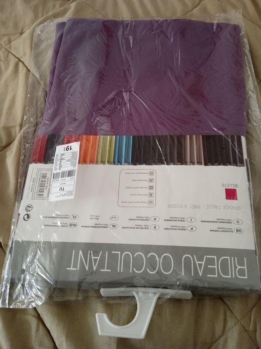 Cortina cortinado "blackout" - zero luz