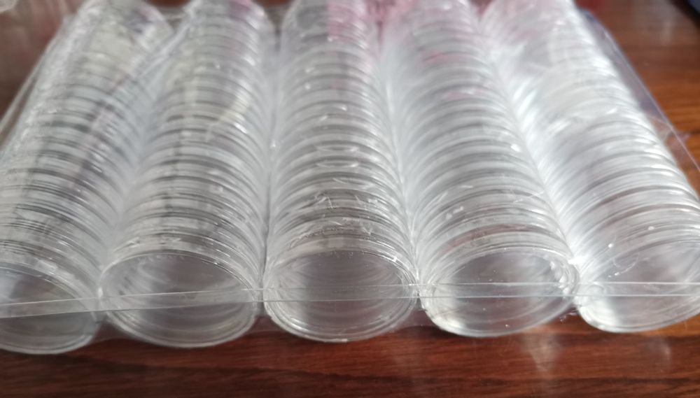 Cápsulas para moedas até 1€