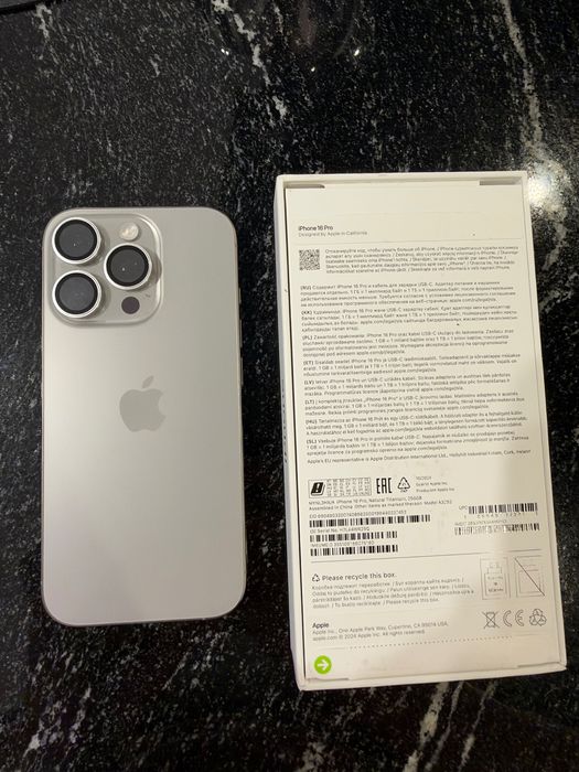 iPhone 16pro 256gb stan idealny