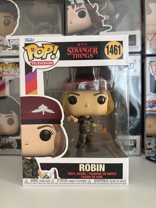 фанко поп дивні дива робін funko pop stranger things