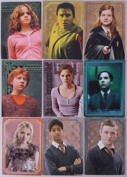 Карточки Panini Harry Potter Гаррі Поттер  186 штук