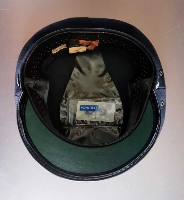 Boné de coleção autêntico Polícia Holanda vintage Países Baixos