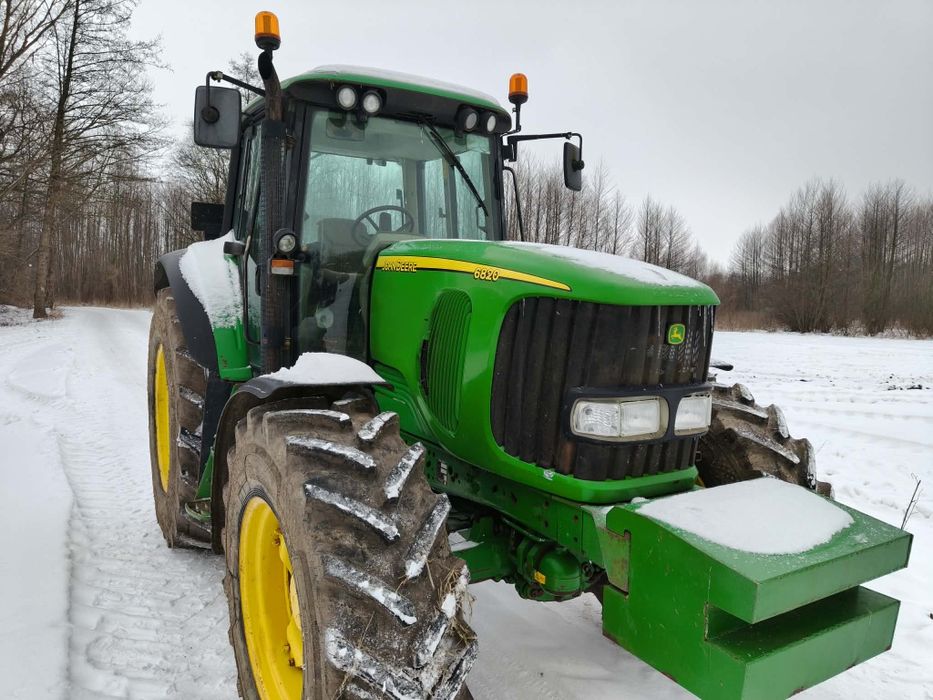 John Deere 6820 , Valtra  oryginał 145km