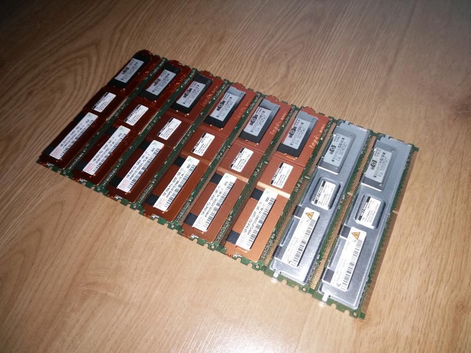 CPU´s Intel + Memórias DDR, DDR2 &amp; DDR2 FBD ECC64585491604866124