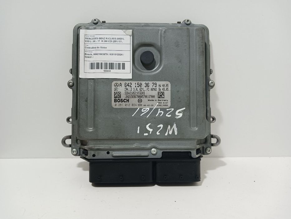 Centralina motor / ECU MERCEDES-BENZ Classe R (W251, V251)