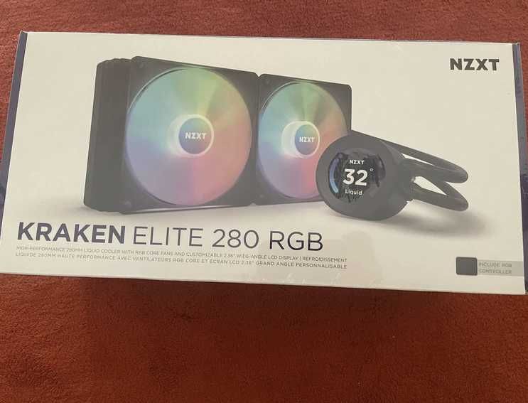 Cooler - Kraken Elite 280 Rgb Processador All In One Liquid