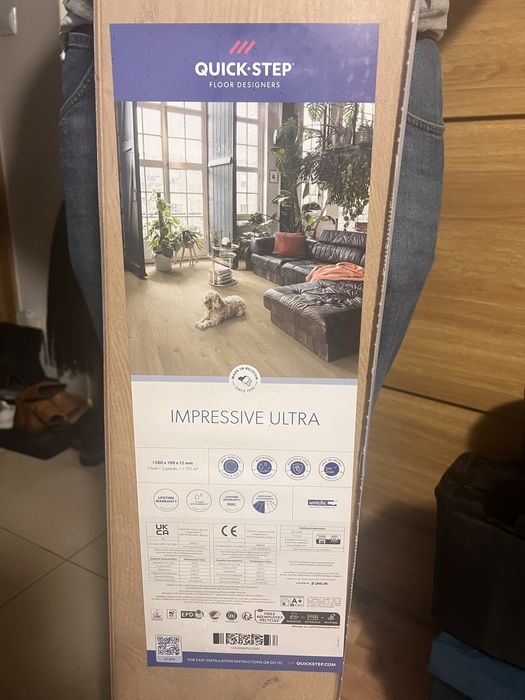 Podłoga Quick step impressive ultra 12mm