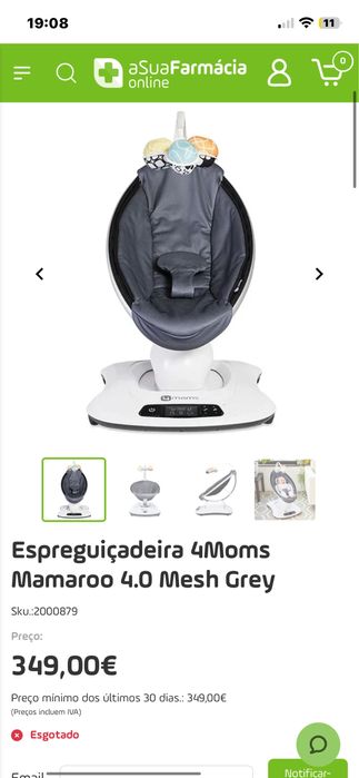 Espreguiçadeira 4moms 4