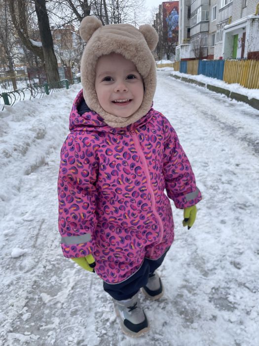 Комбінезон зимовий для дівчинки