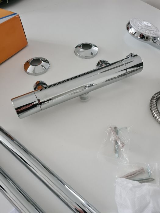Bateria termostatyczna CurAqua 150mm chrom