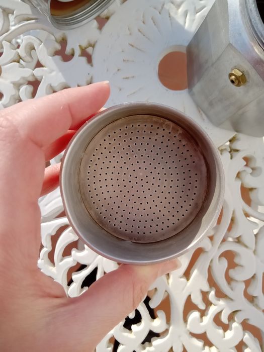 Cafeteira italiana com madeira Zara Home