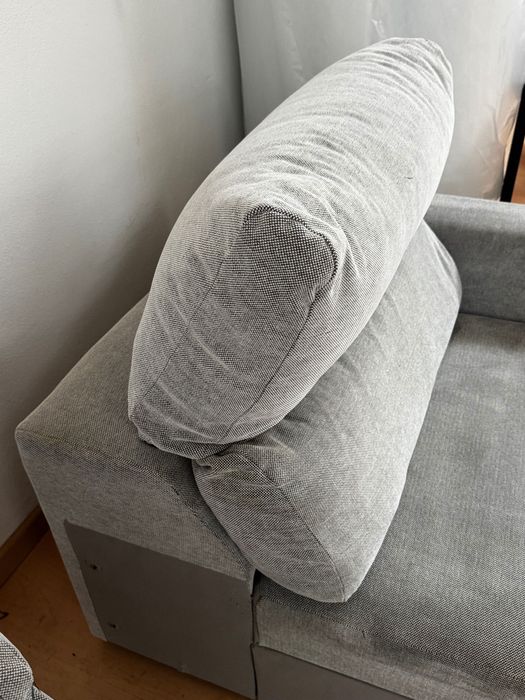 Sofá chaise longue convertível em cama