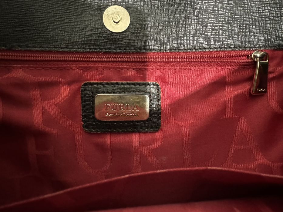 Сумка шопер кожаная Furla оригинал — zdjęcie 3