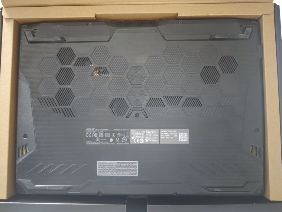 Ноутбук ASUS TUF Gaming F15 FX506H, 15,6 (32GB RAM, 512GB SSD, Core i5, RTX 3050)