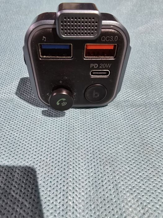 TRANSMITER samochodowy, bluetooth, mp3, głośnomowiacy