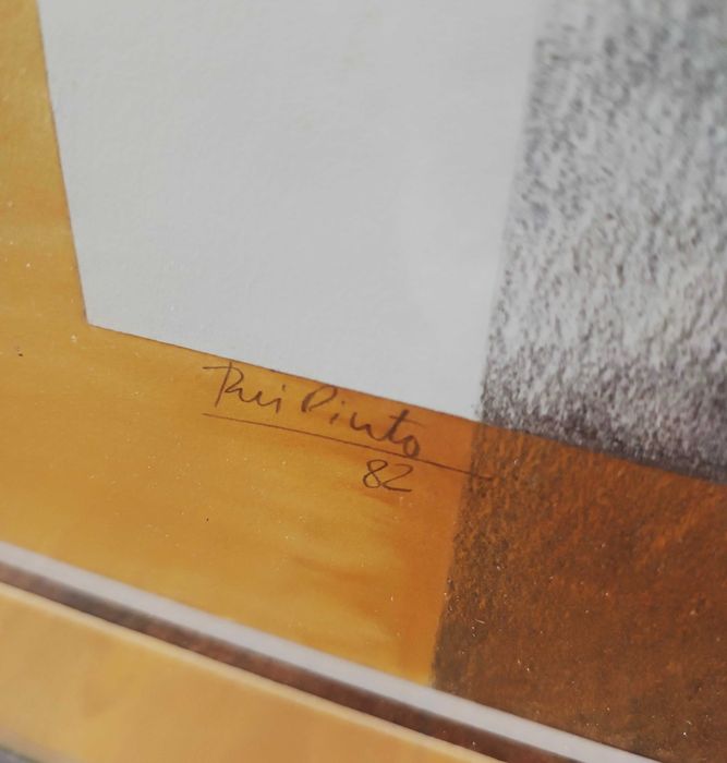 Quadro Técnica Mista Rui Pinto