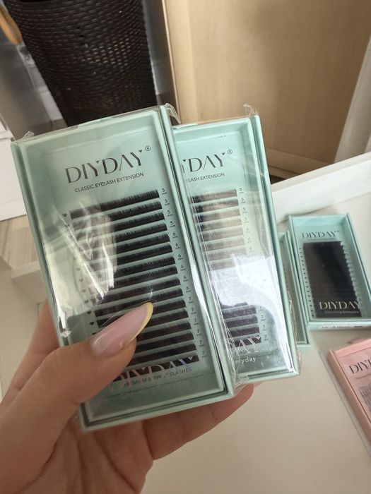 Kępki rzęs zestaw 8 opakowań