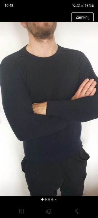 Sweter męski 100% wełna