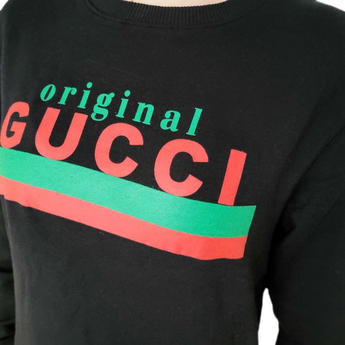 Bluza Damska GUCCI NADRUK czarna roz.XXL