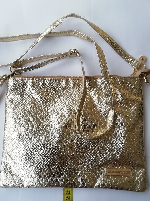 Женская золотая сумочка