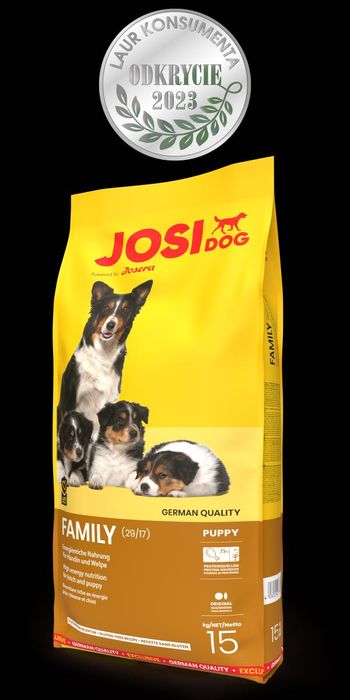 JosiDog Family 15kg karmy do odchowu szczeniąt