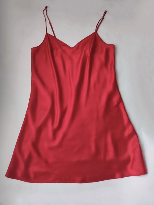 Шовковий пеньюар сукня на бретельках бренд Flirt