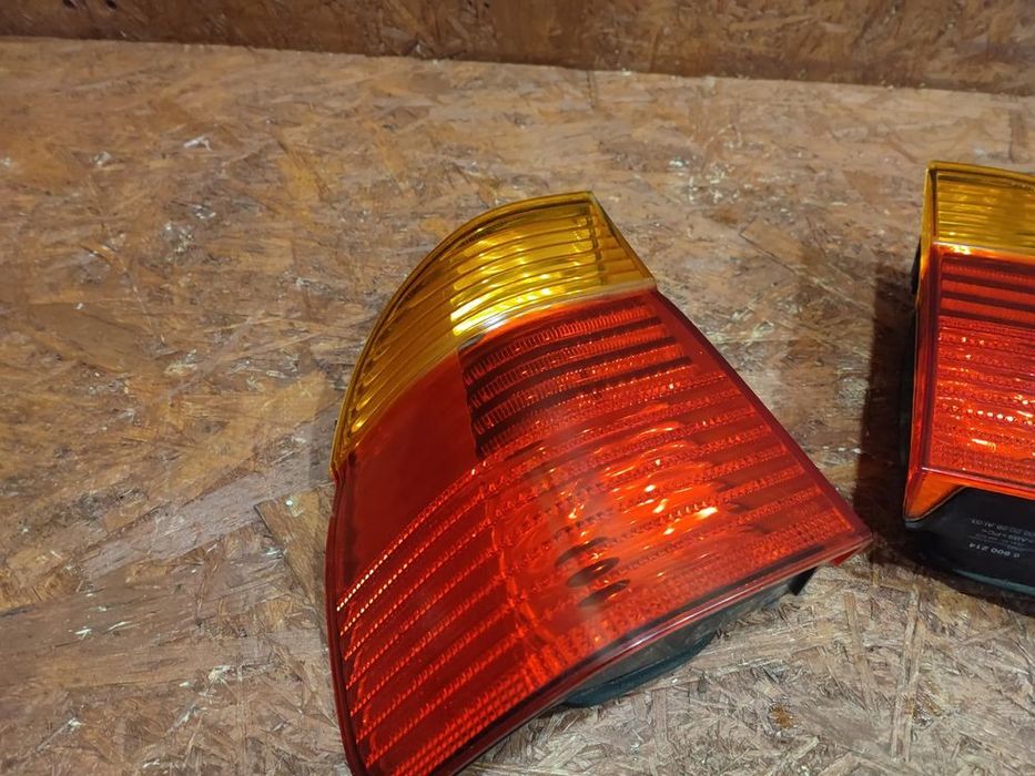 bmw e39 touring oryginalne lampy tył led / poliftowe diodowe pomarań