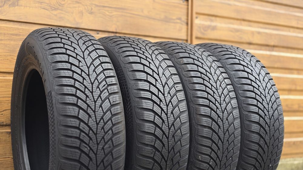 195/65R15 /15 Continental opony zimowe. Jak nowe 2022r. Wysyłka montaż