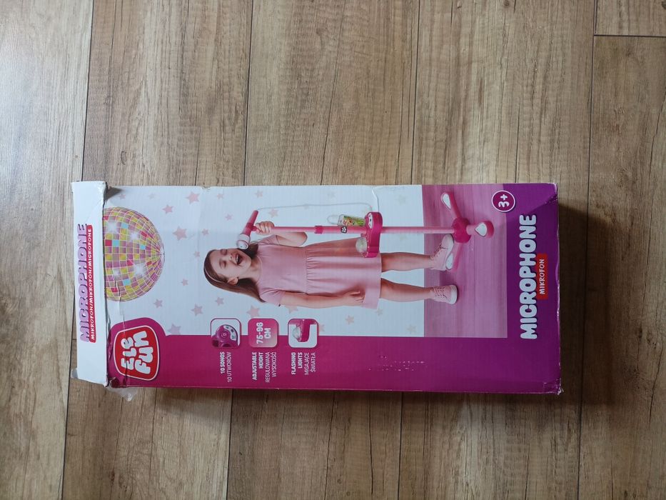 Elefun mikrofon stojący na statywie 3+”