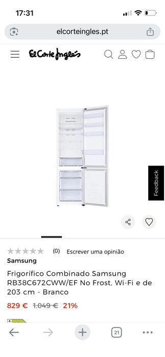 Frigorifico Samsung Branco