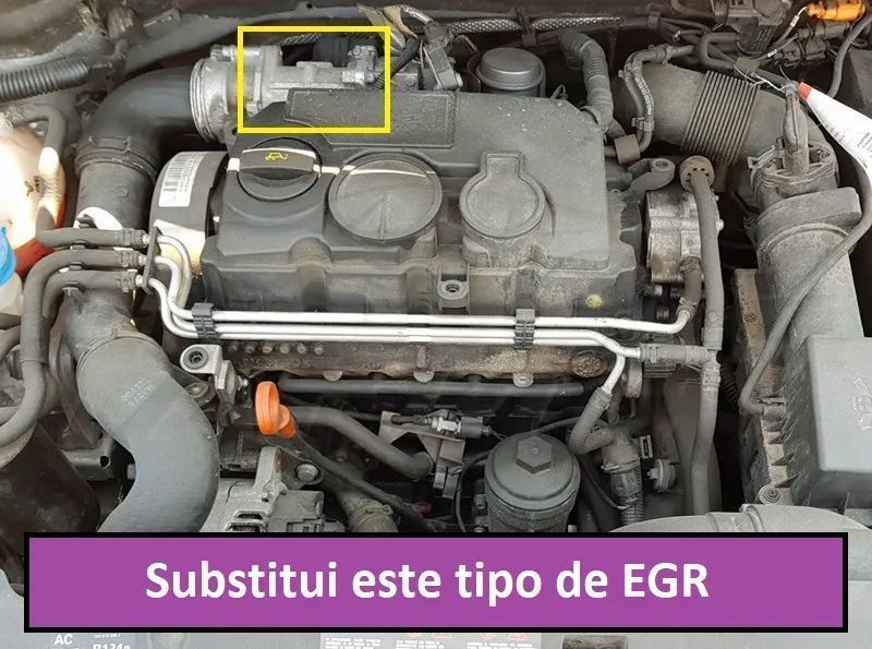 SUPRESSOR EGR VW AUDI SEAT SKODA 1.4 1.9 2.0 TDI BLS BMM BMT BMP INOX
