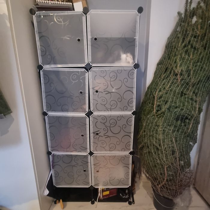 Szafa, Szafka 8 modułowa. Półki, wieszak,