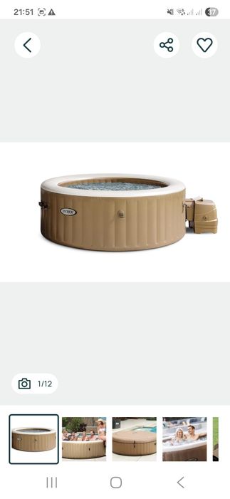 Dmuchane SPA ogrodowe INTEX 28428 6-osobowe