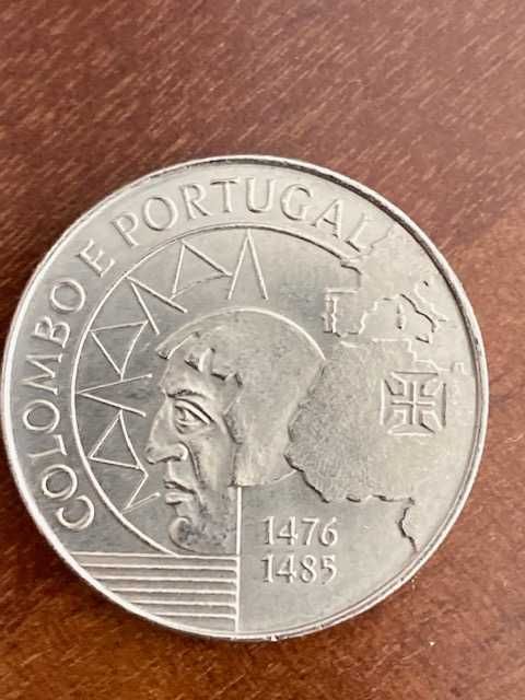 5 Moedas comemorativas 200 escudos (200$00) 1991 - Colombo e Portugal