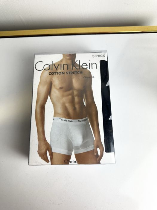 Czarne męskie bokserki calvin klein xl