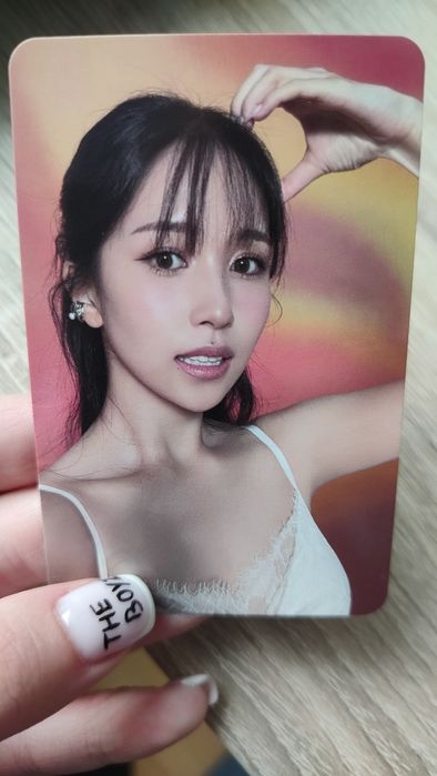 mina twice photocard