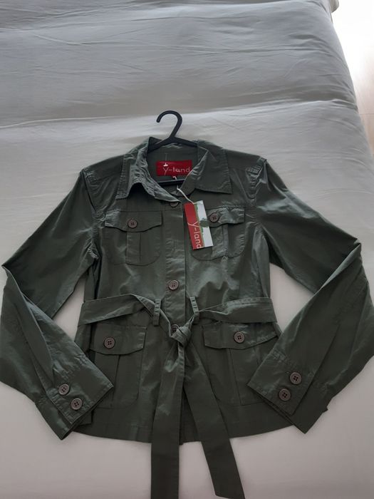 Camisa parka verde