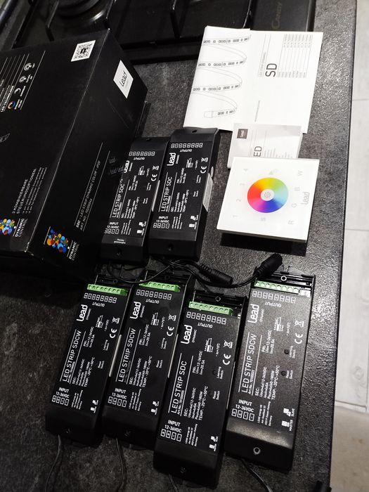 Sterowniki do taśm LED RGB RGBW Lead Dynamics