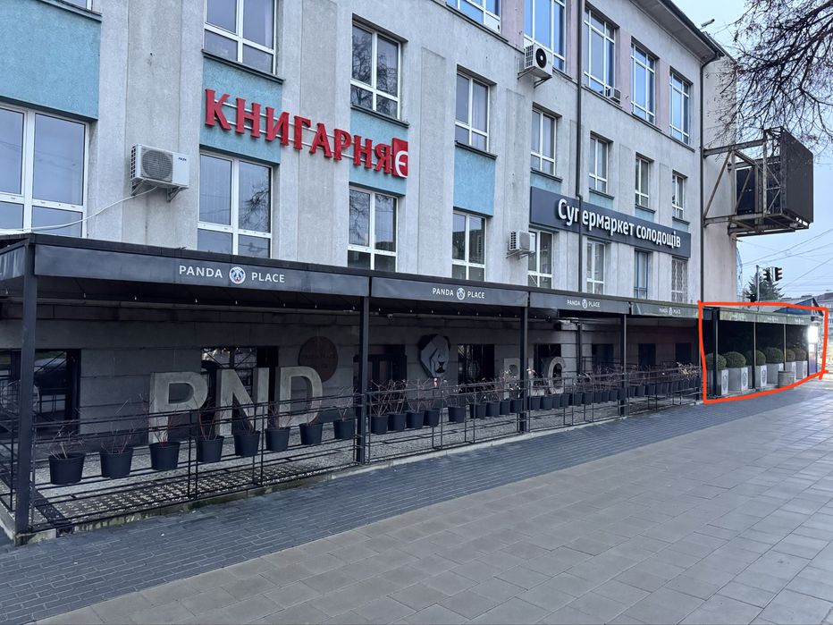 Здам оренда цокольний поверх нежитлове приміщення центр 36.8 кв.м