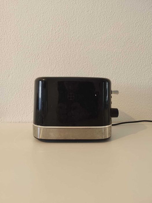 Torradeira Qilive Preta e Prata