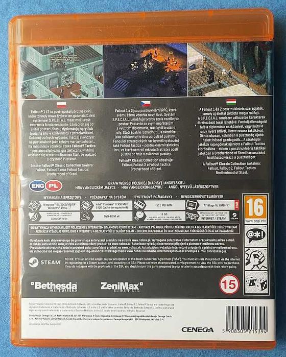 Fallout Classic Collection - Fallot, Fallout 2, Fallout Tactics - PL