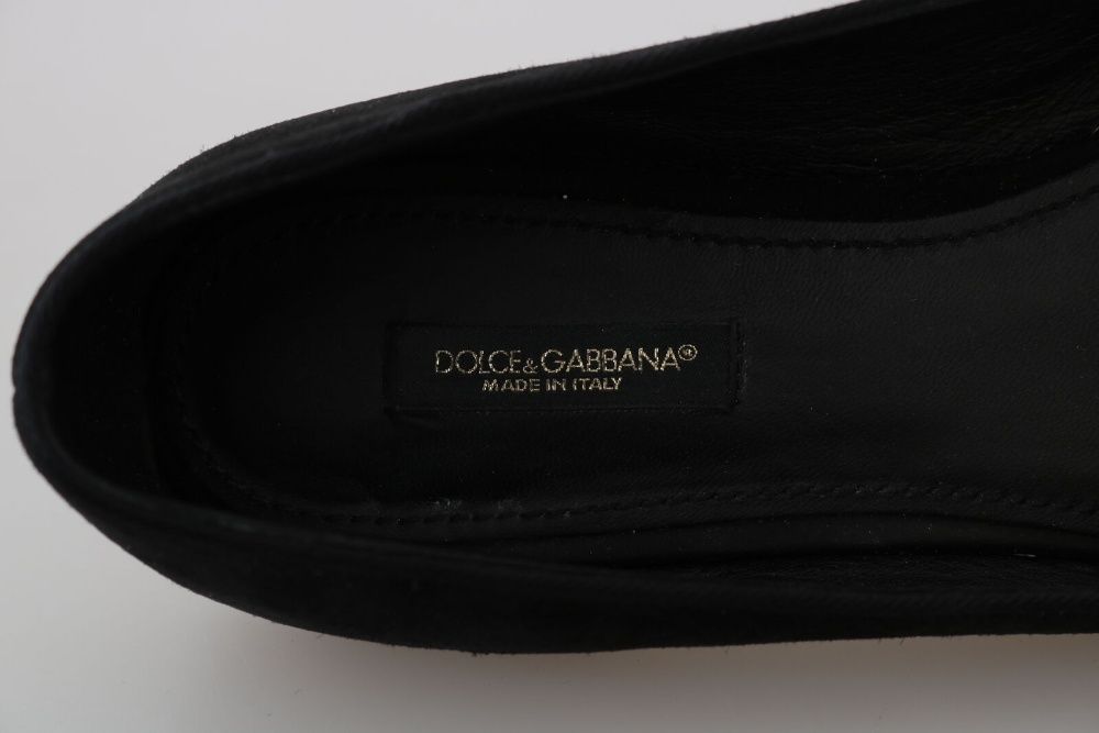Sapatos rasos Dolce & Gabbana genuínos tam. 38,5/39
