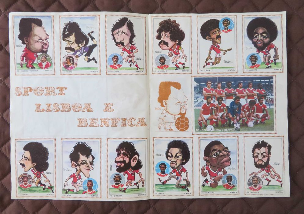 Caderneta Antiga ARTE e FUTEBOL (1979)