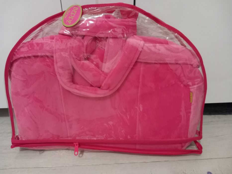 Torba kosmetyczka zestaw plusz nowa