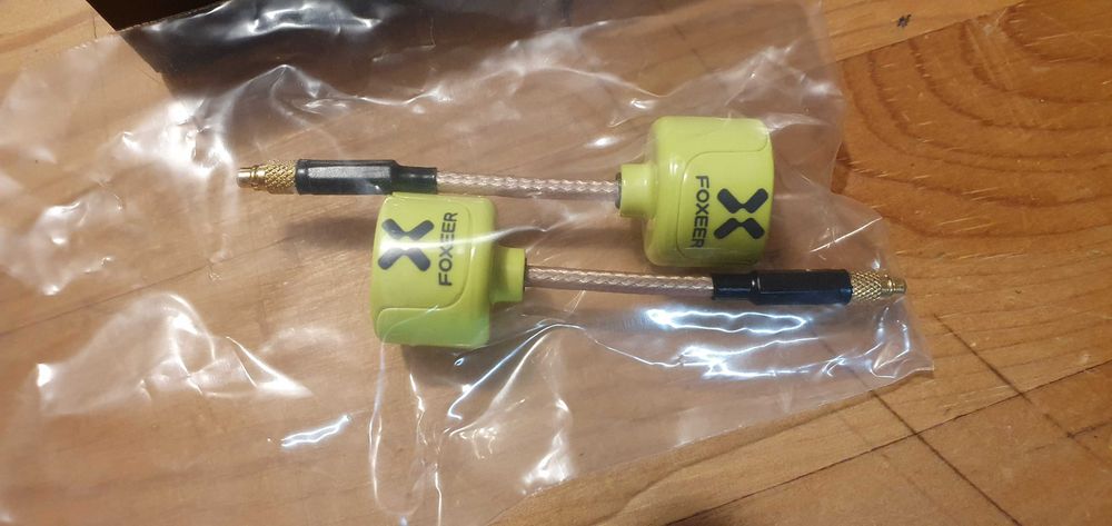 2x Antena FPV Foxeer Lollipop 2 5.8GHz RHCP MMCX