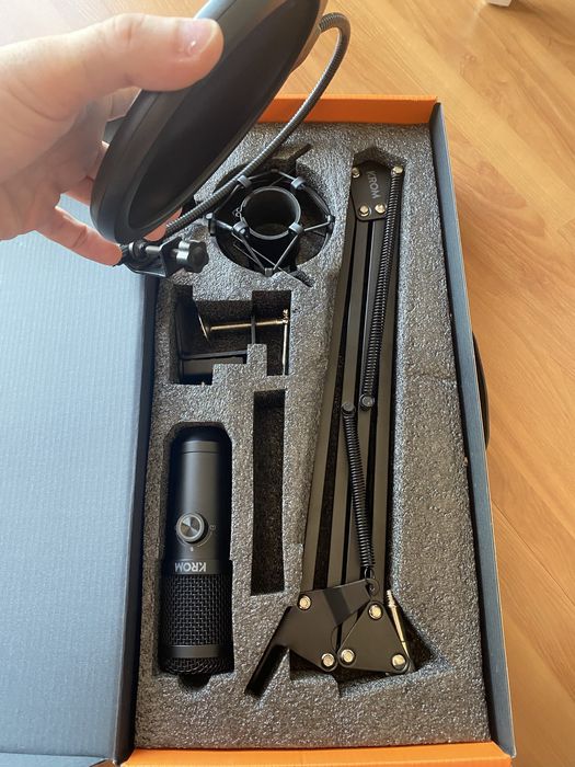 Microfone krom capsule