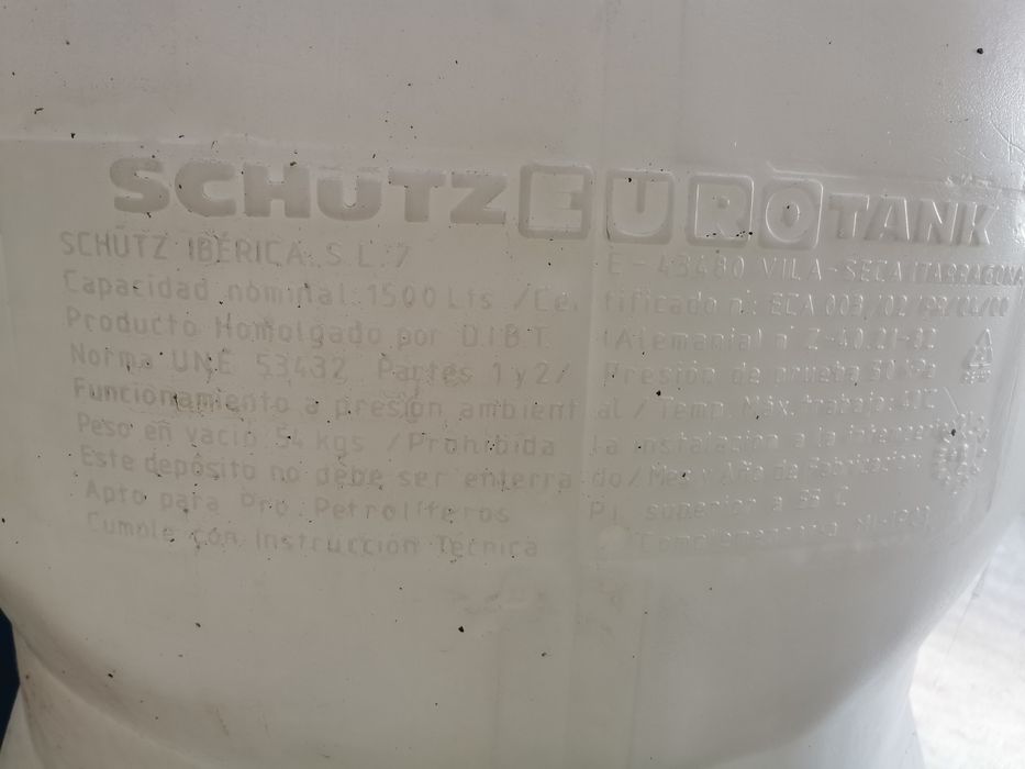 Depósito 1500 Litros Novo