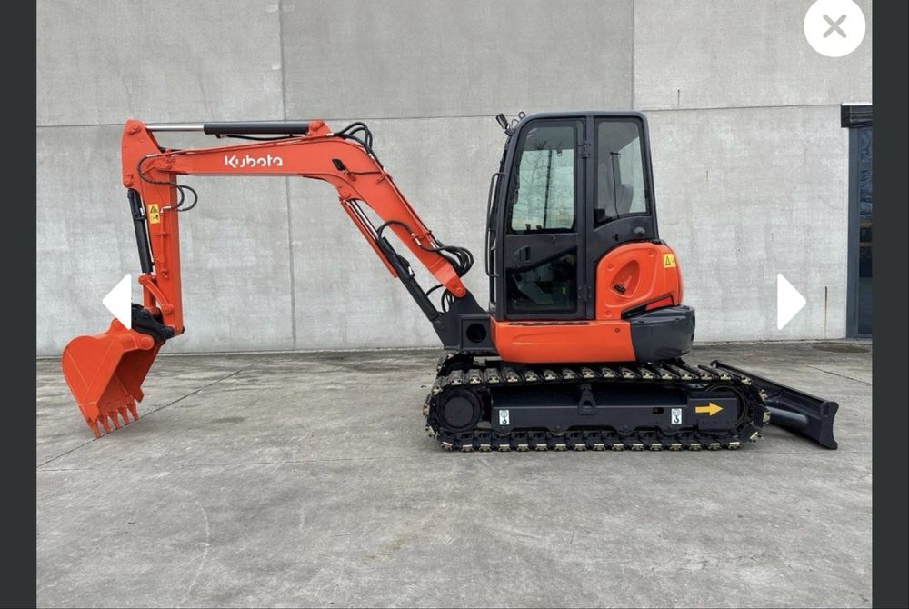 Mini giratoria kubota