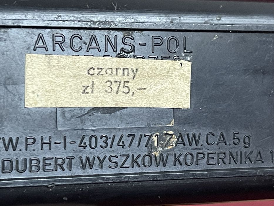 Wyszków Arcans Pol Stary Nowy Tusz do Rzęs z Prl